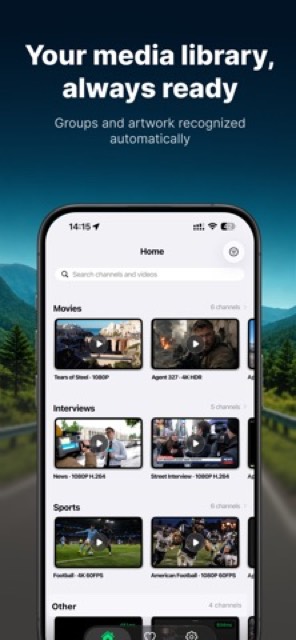 CarTV - M3U IPTV Player & Cast — App Store screenshot 2